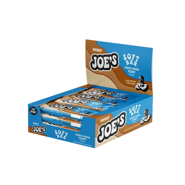 Weider Joe's Soft Protein Bar boîte 12 barres