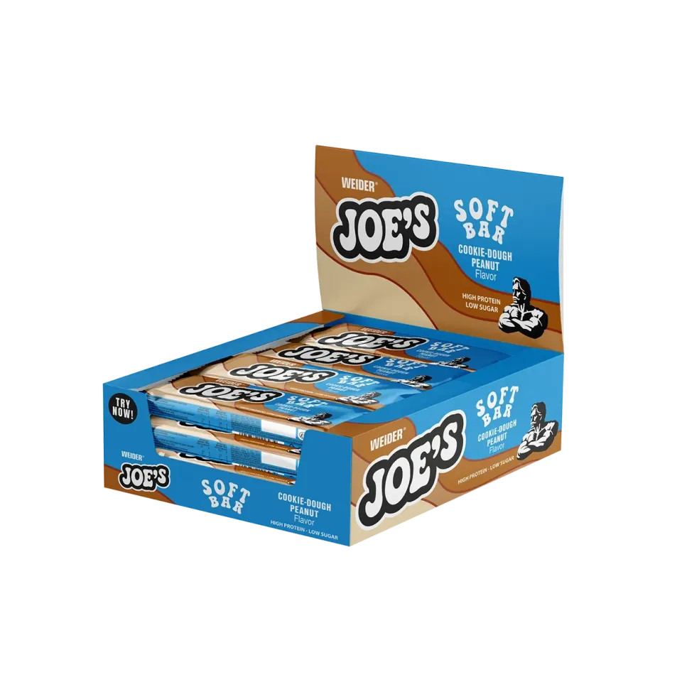 Weider Joe's Soft Protein Bar boîte 12 barres