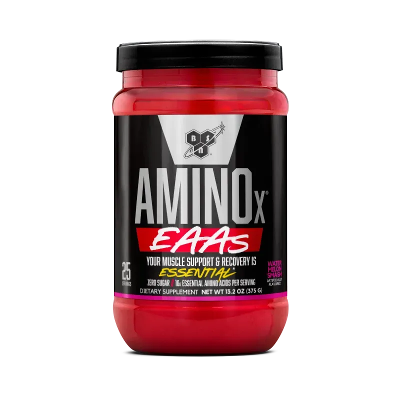 BSN AminoX EAAs acides aminés Fraise Dragon 25 doses