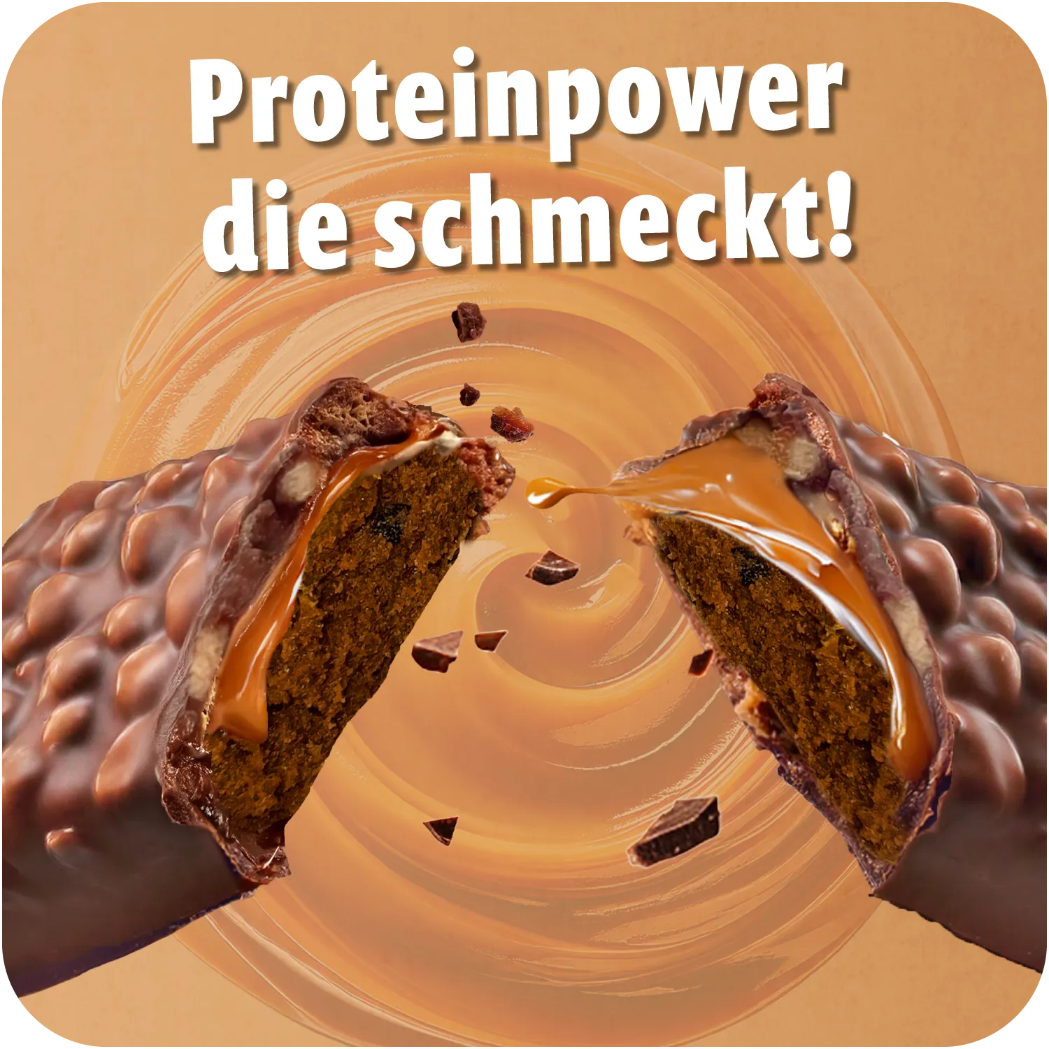 AllStars Muscle Protein Bar barre protéinée Chocolate Caramel 1 barre