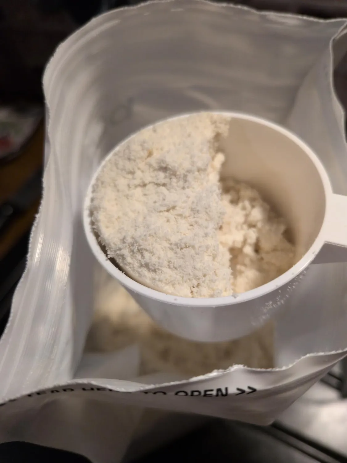 BULK Pure Whey protéine en poudre 1 kg Vanille moins sucrée