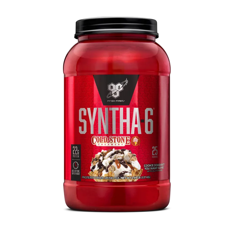 BSN Syntha-6 Cold Stone protéine Cookie Dough 25 doses