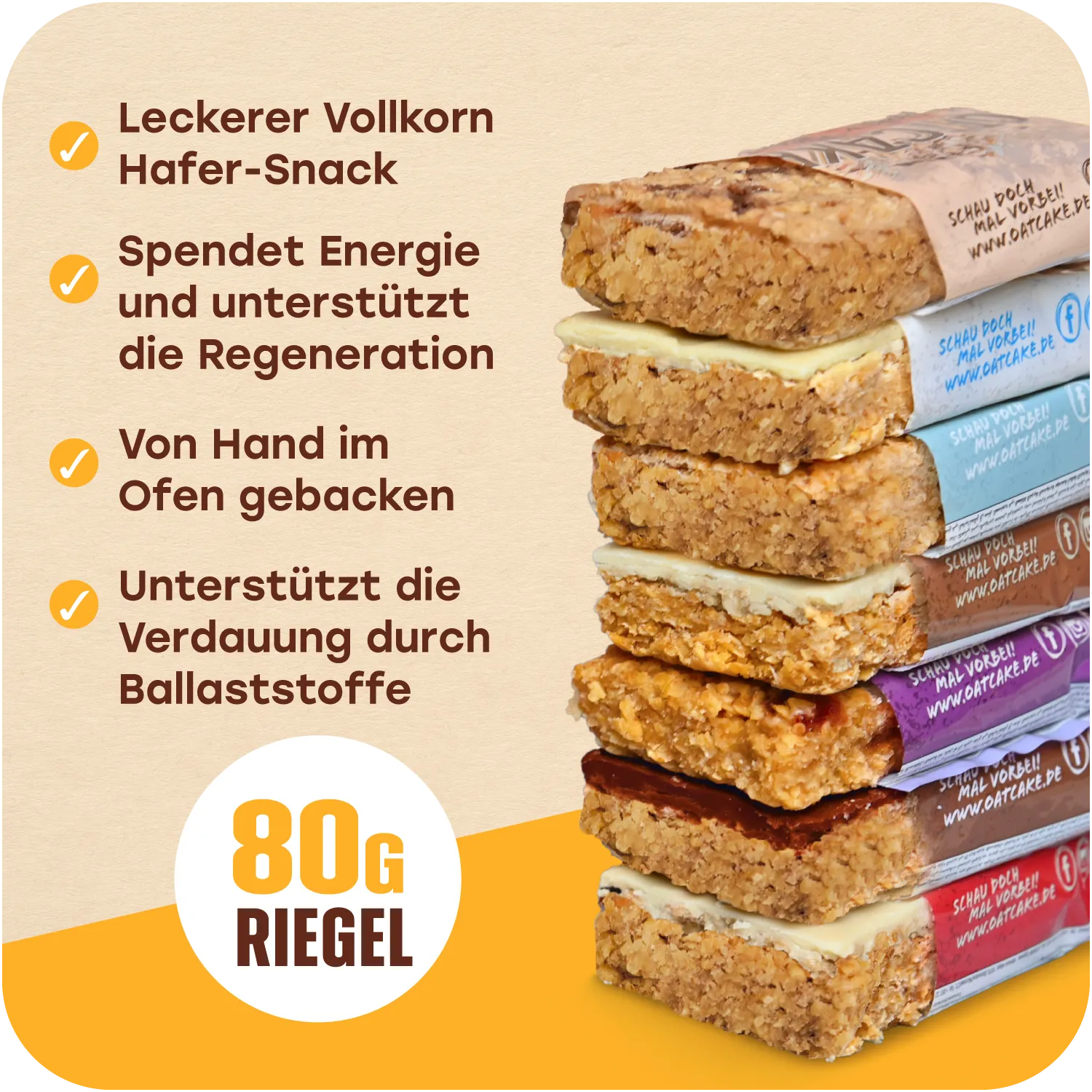 AllStars Oatcake Mixbox box de barres d’avoine 12 pièces assorties