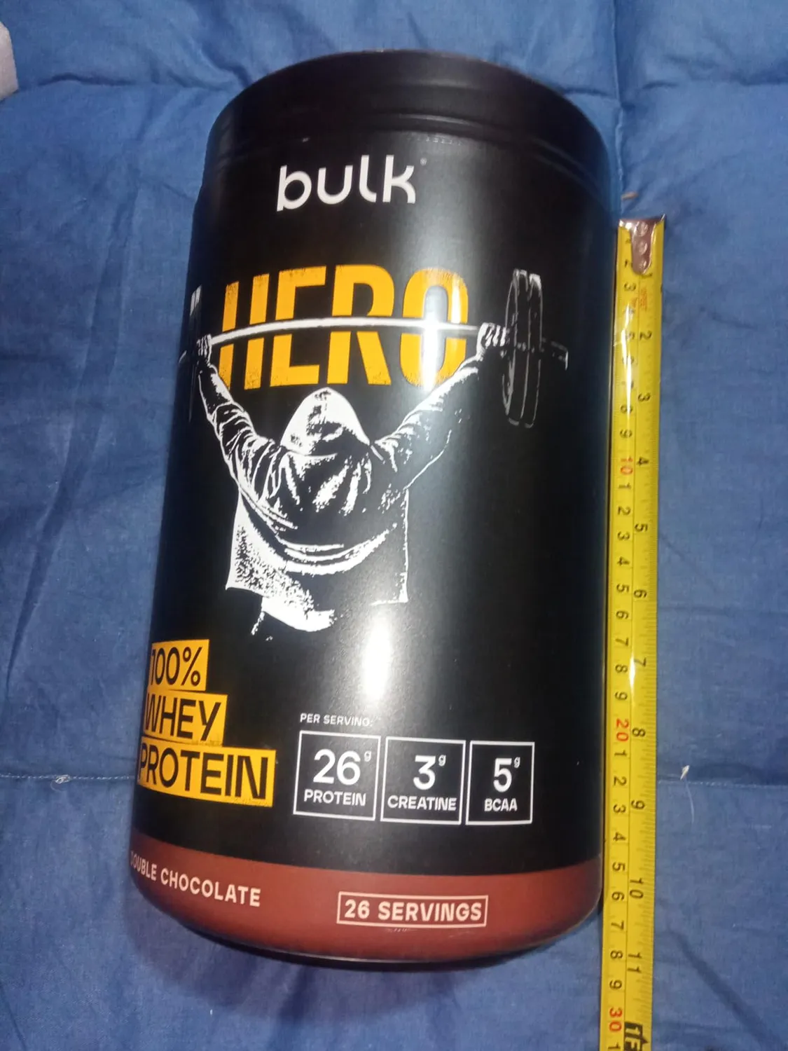 BULK Hero 100% Whey protéine poudre 910 g Double Chocolat créatine