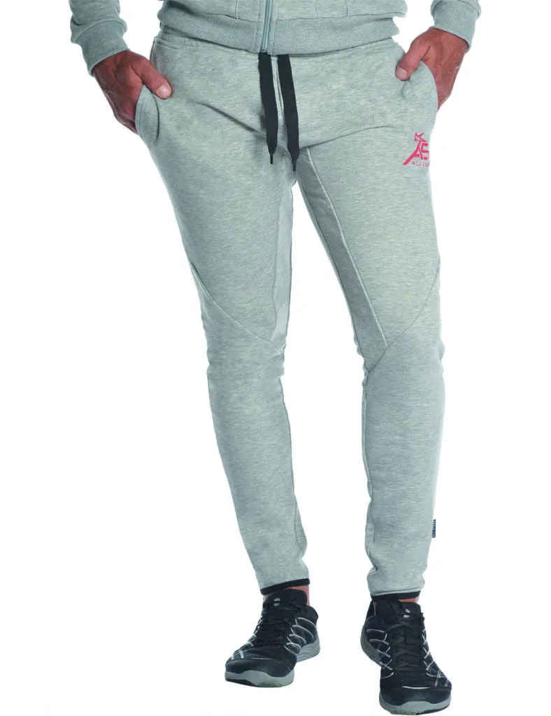 AllStars Trendy pantalon fitness gris-mélange slim fit