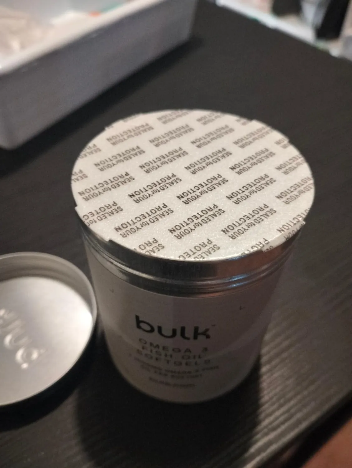 BULK Oméga 3 1000 mg gélules 90 unités EPA DHA