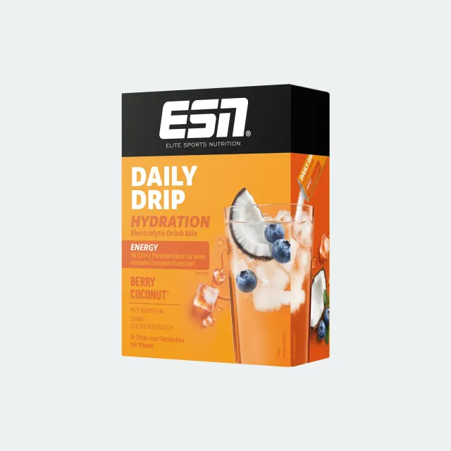 ESN Daily Drip Energy poudre Berry Coconut 8 g caféine