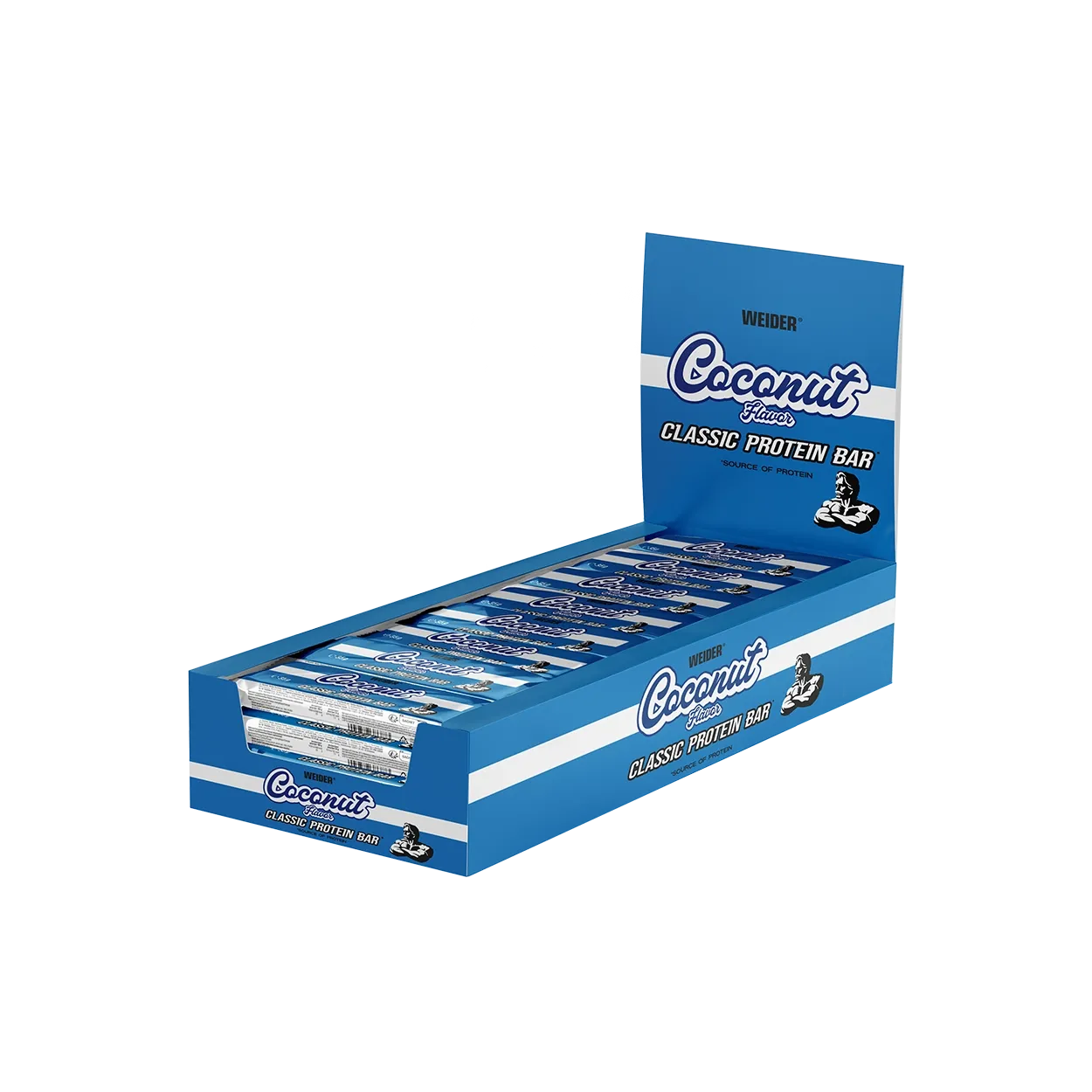 Weider Classic Protein Bar barre protéinée 24 barres lait