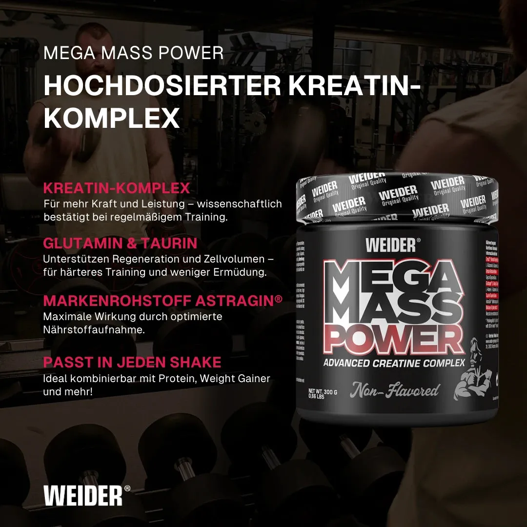 Weider Mega Mass Power poudre de créatine neutre