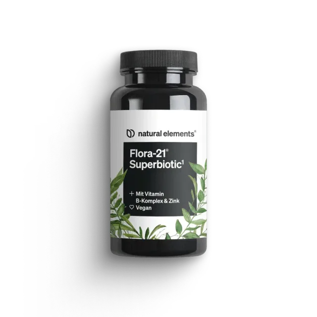 Natural Elements Flora-21® Superbiotic probiotiques 60 gélules