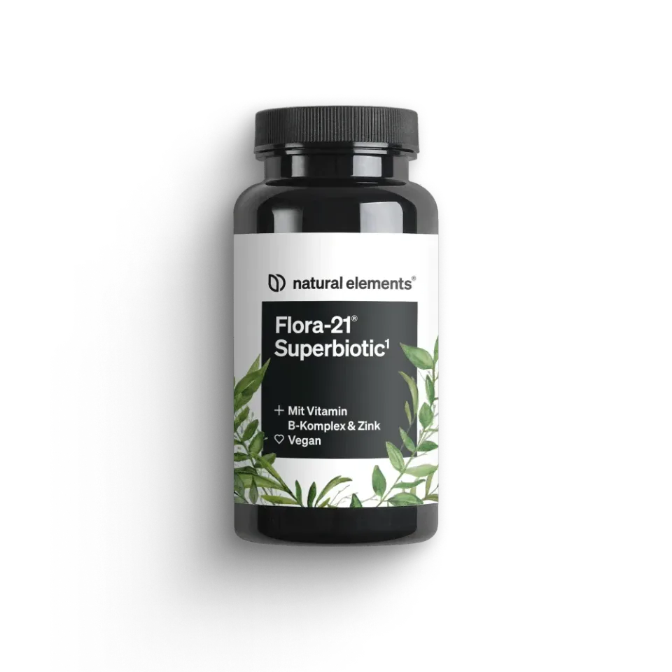 Natural Elements Flora-21® Superbiotic probiotiques 60 gélules