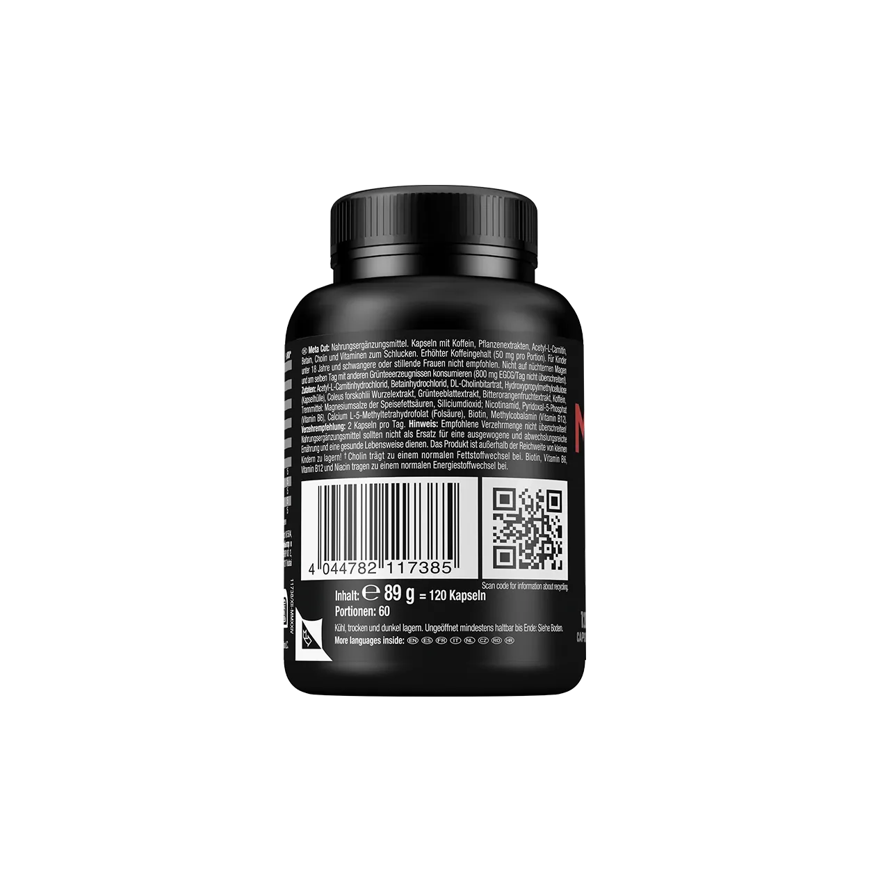 Weider Meta Cut Caps capsules soutien de régime