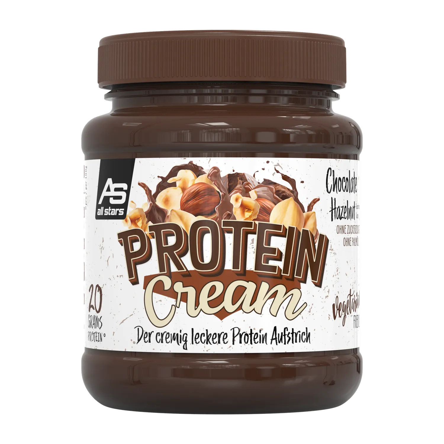 AllStars Protein Cream pâte à tartiner White-Chocolate sans huile de palme